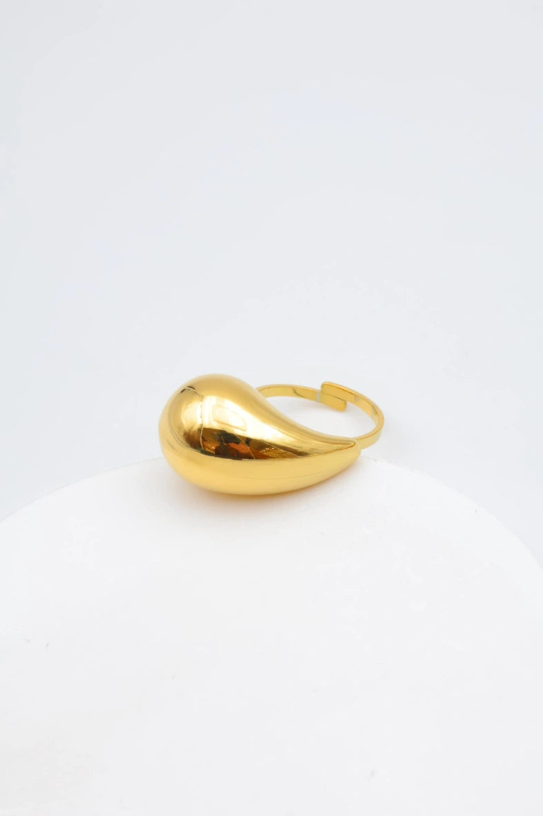 Bague en acier inoxydable ajustable - DORÉ