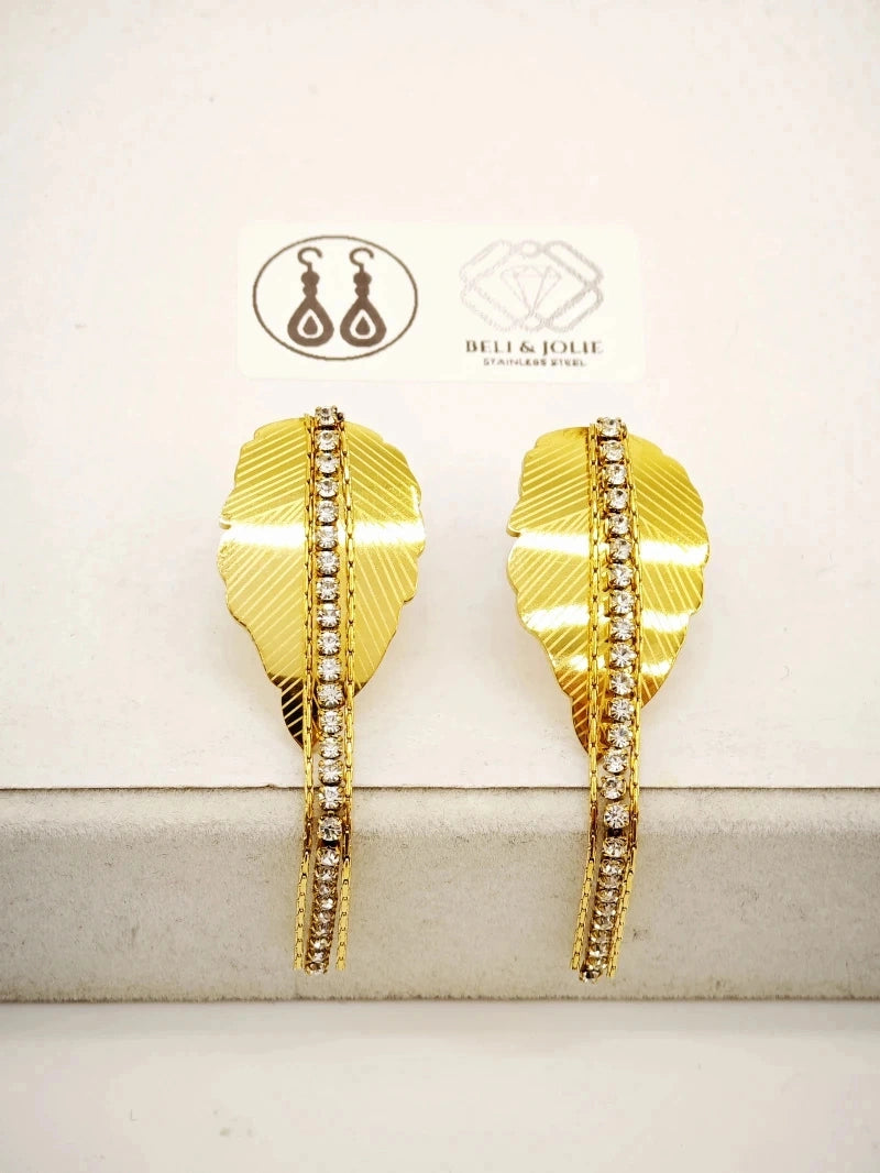 Boucles d’oreilles en acier inoxydable