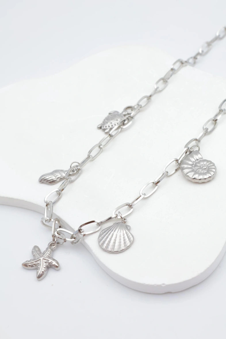 Collier en acier inoxydable - ARGENT