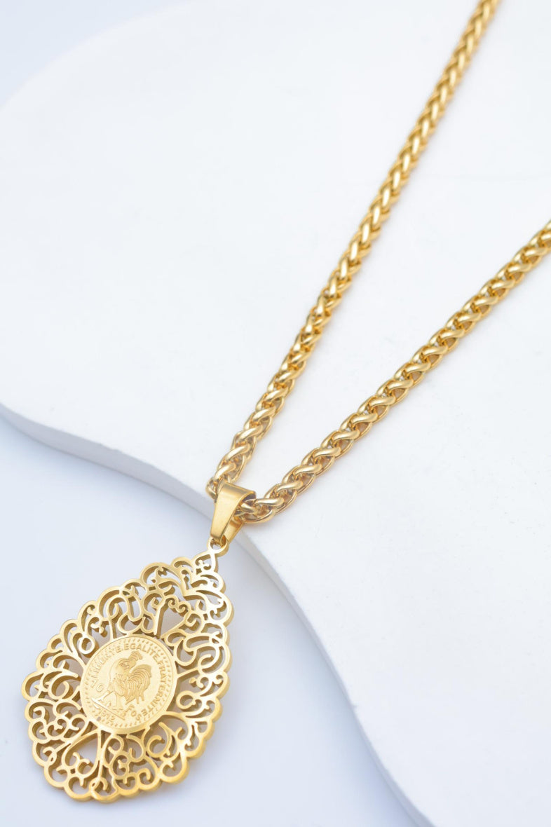 Collier en acier inoxydable - DORÉ