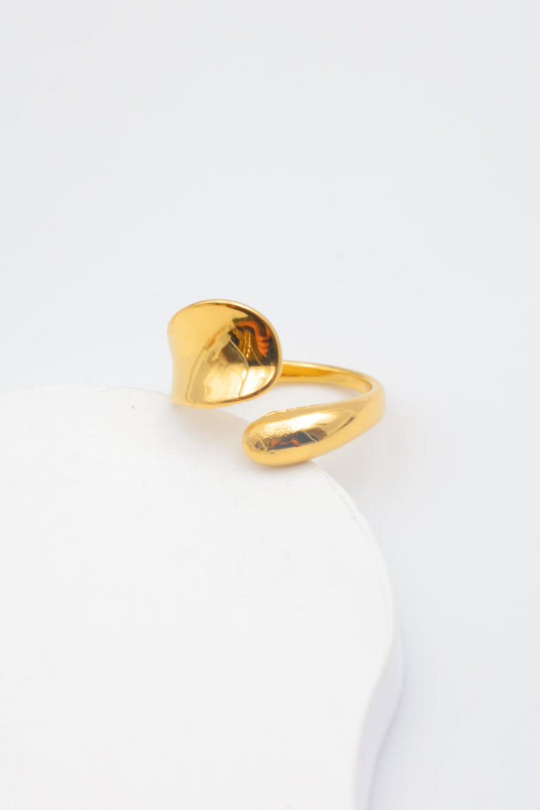 Bague en acier inoxydable ajustable - DORÉ
