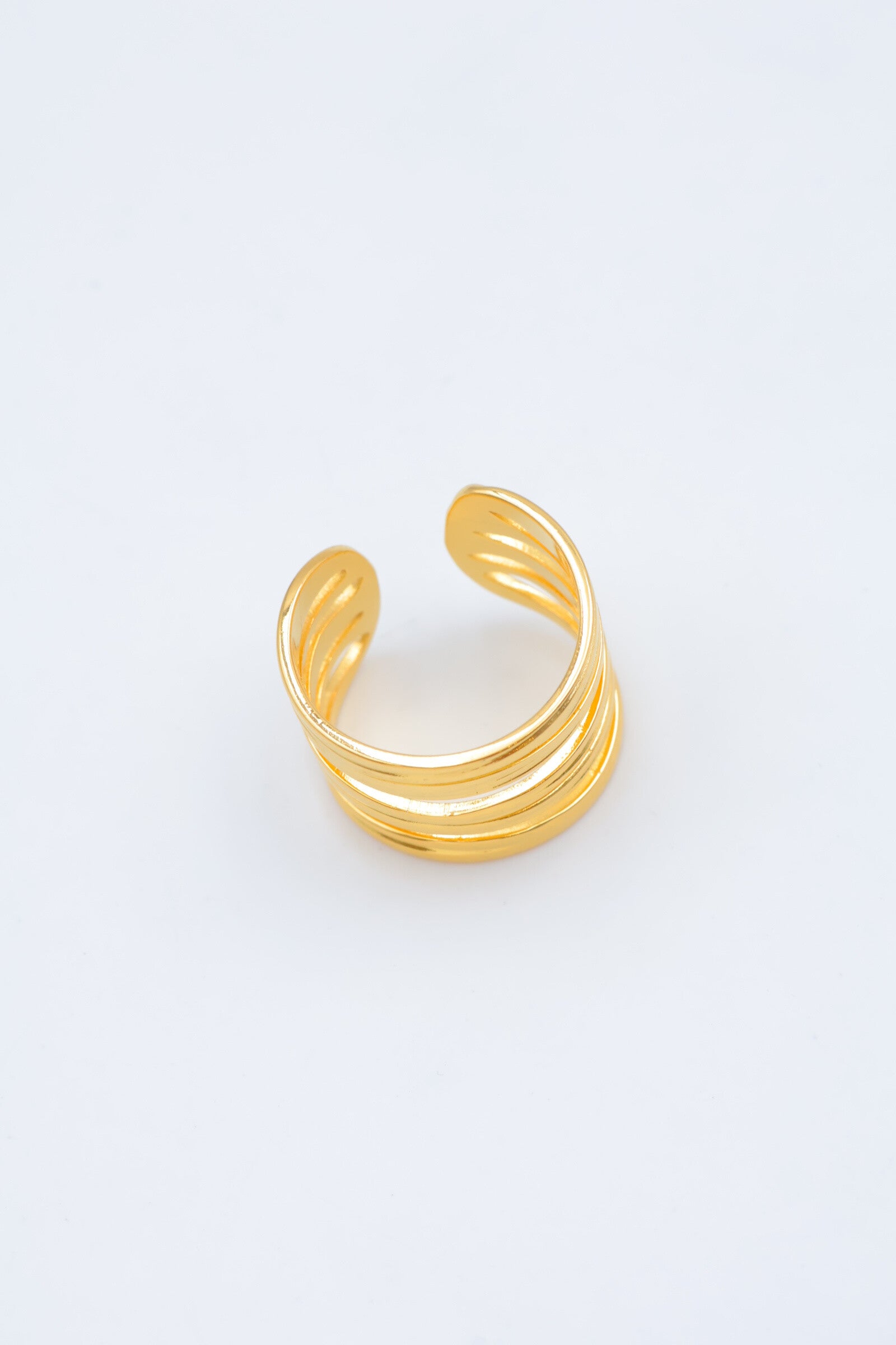 Bague en acier inoxydable ajustable - DORÉ