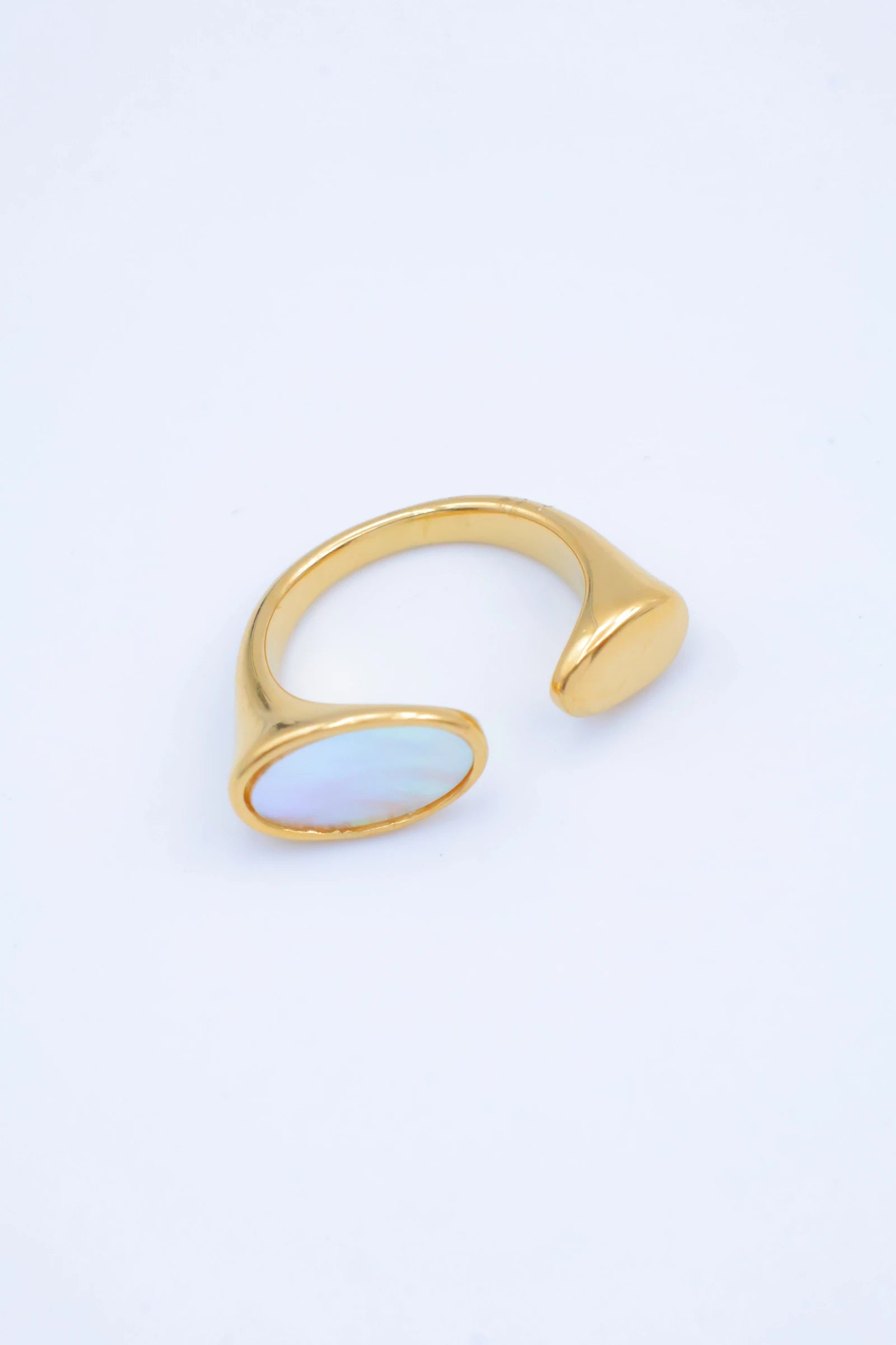 Bague en acier inoxydable ajustable - DORÉ