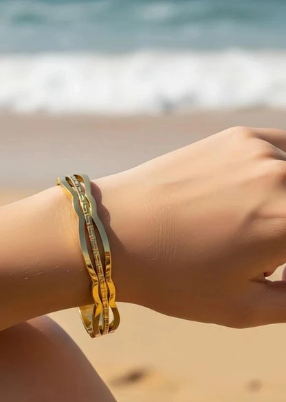 Bracelets en acier inoxydable
