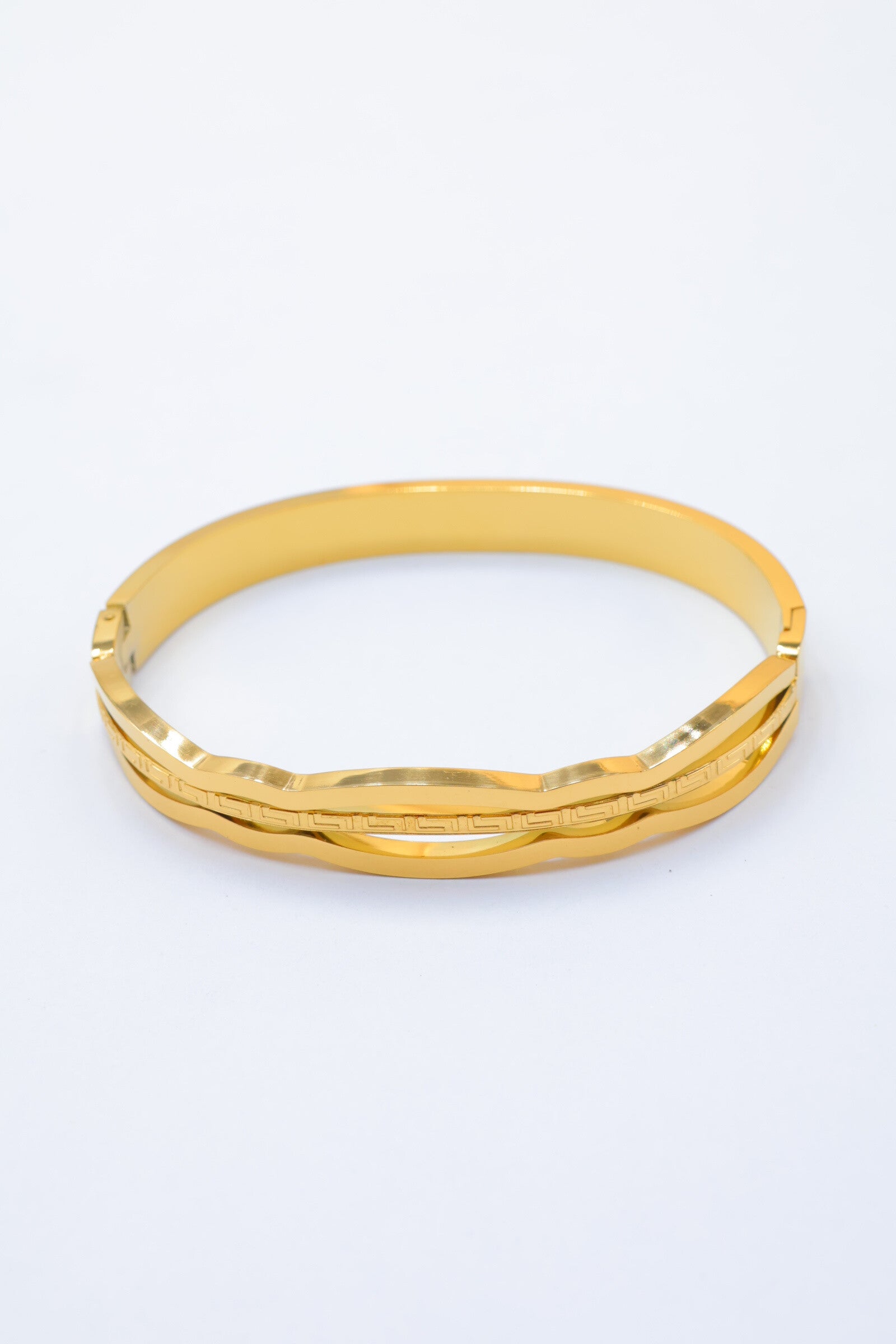 Bracelet - Jonc - Acier Inoxydable - DORÉ