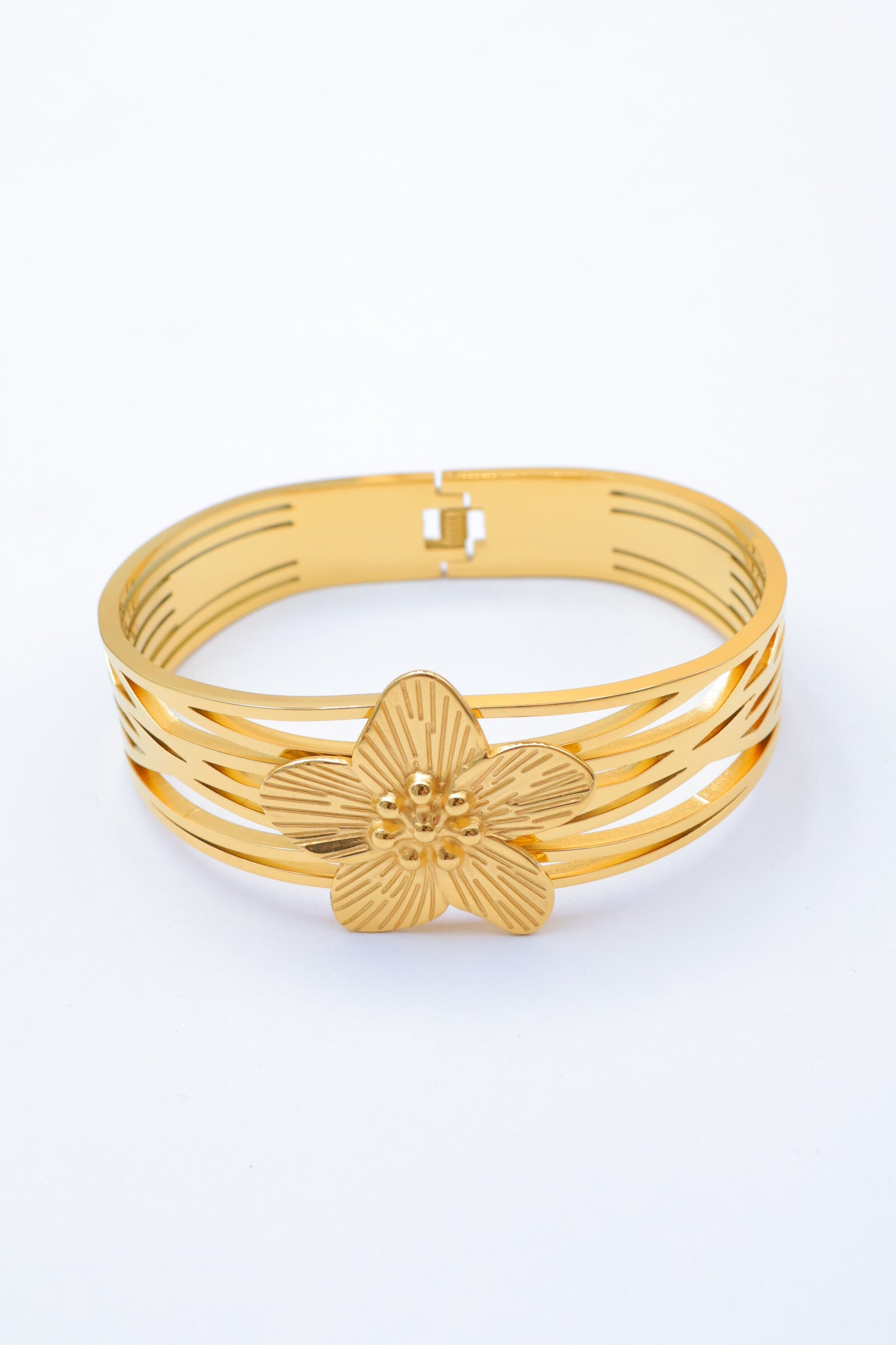 Bracelet - Jonc - Acier Inoxydable - DORÉ