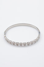 Bracelet jonc en acier inoxydable - ARGENT