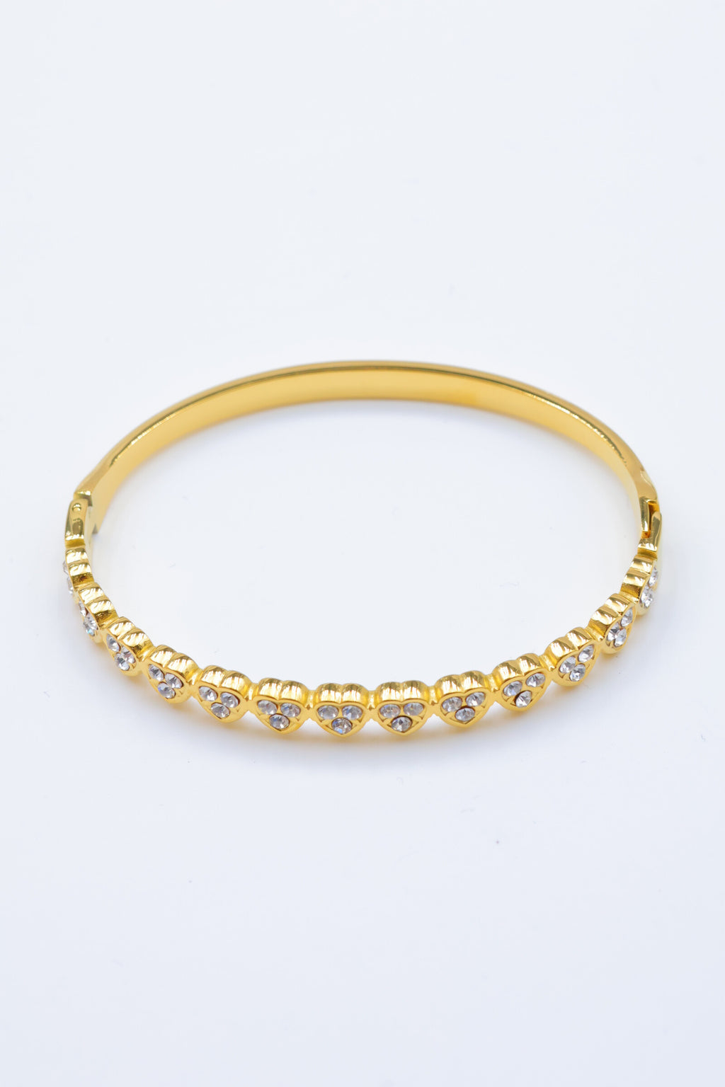 Bracelet jonc en acier inoxydable - DORÉ