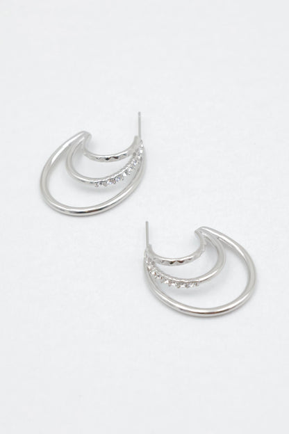 Boucles d’oreilles en acier inoxydable