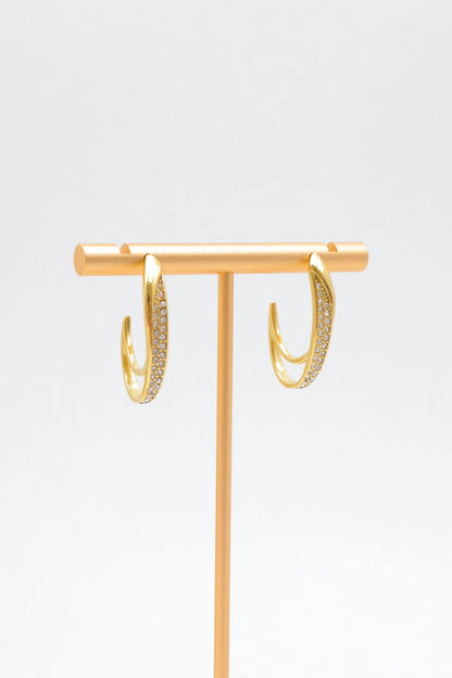 Boucles d’oreilles en acier inoxydable