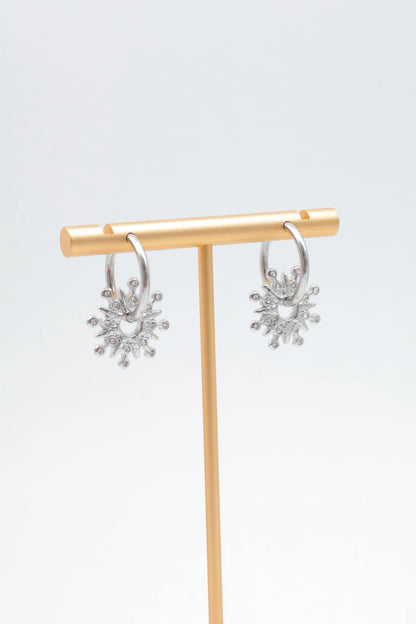 Boucles d’oreilles en acier inoxydable