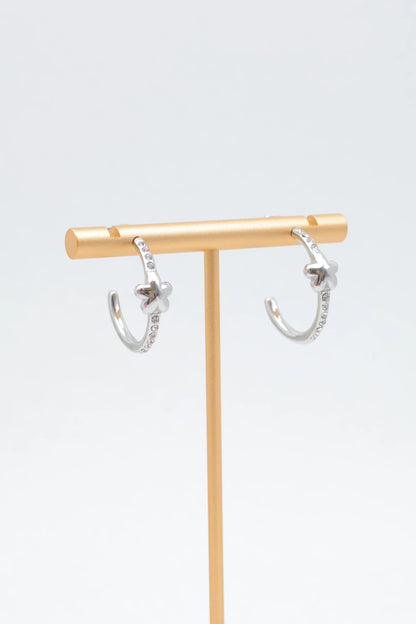 Boucles d’oreilles en acier inoxydable
