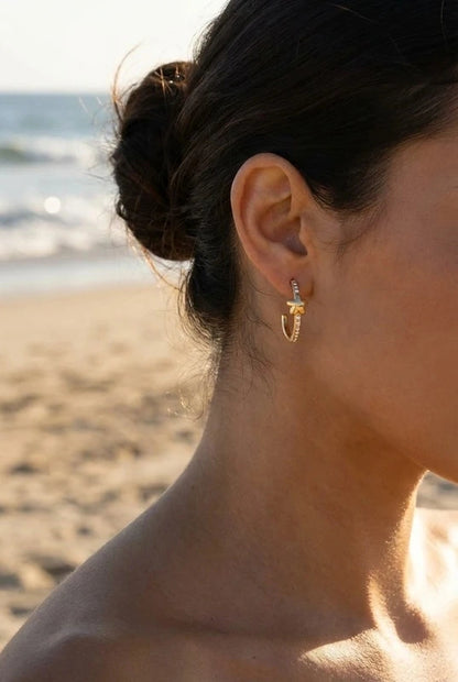 Boucles d’oreilles en acier inoxydable