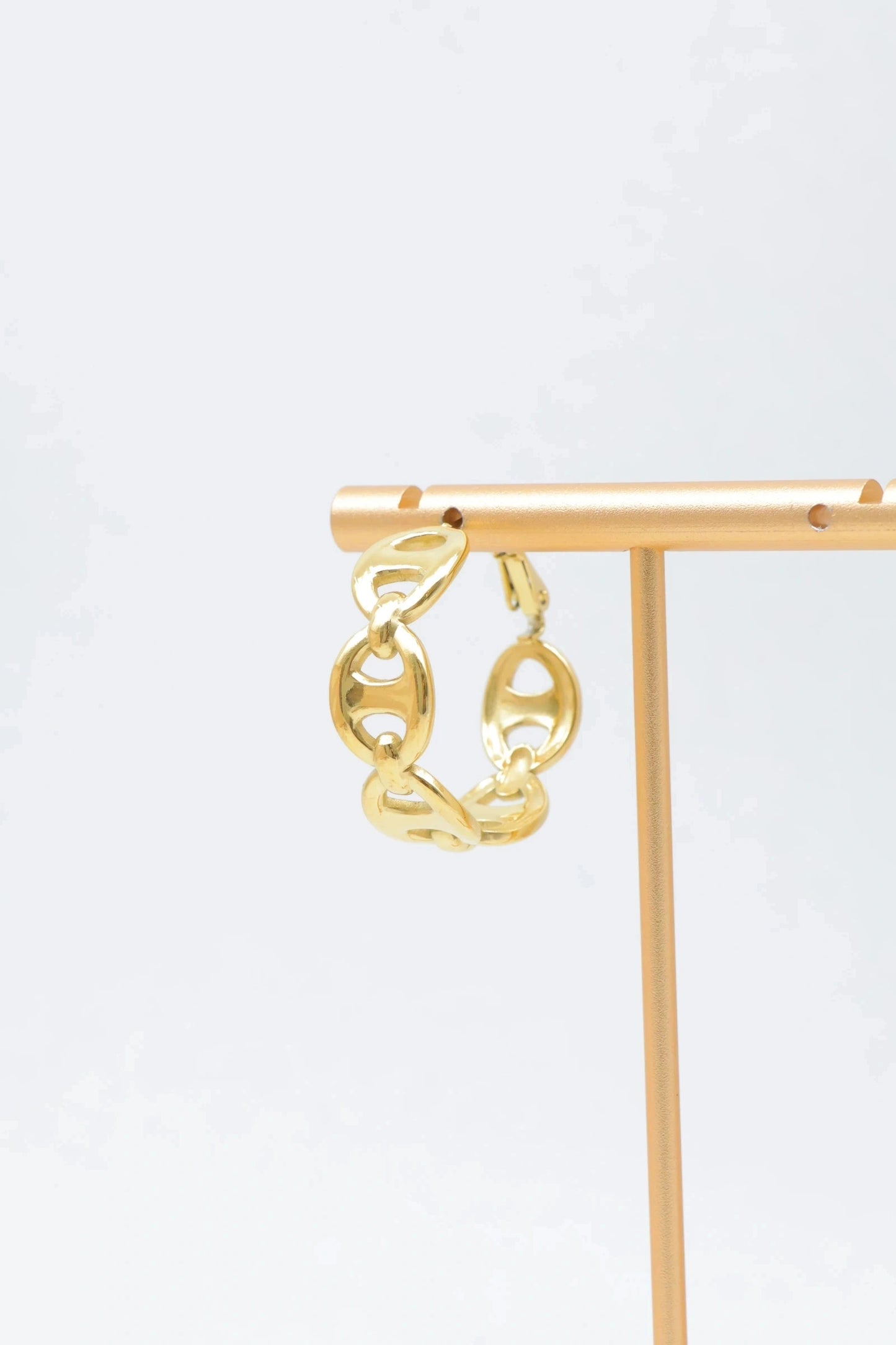 Boucles d’oreilles en acier inoxydable