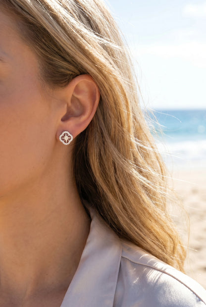 Boucles d’oreilles en acier inoxydable