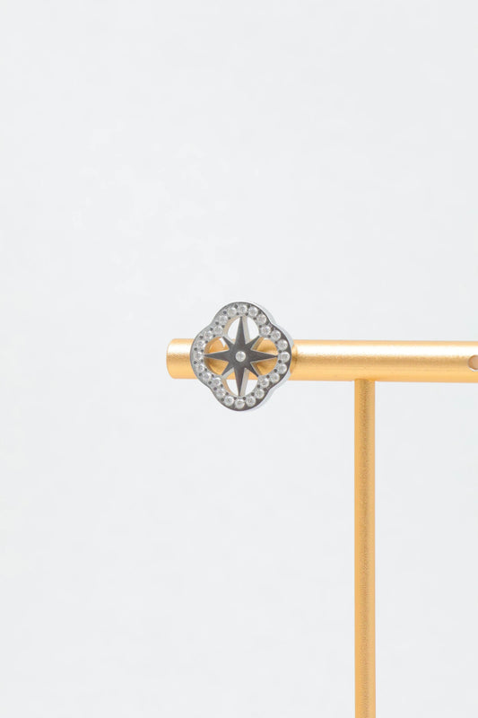 Boucles d’oreilles en acier inoxydable