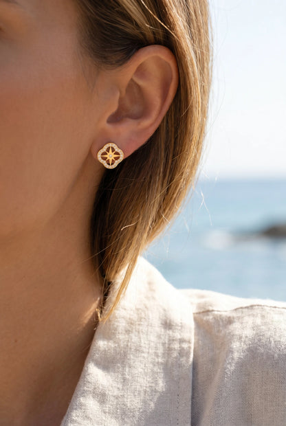 Boucles d’oreilles en acier inoxydable