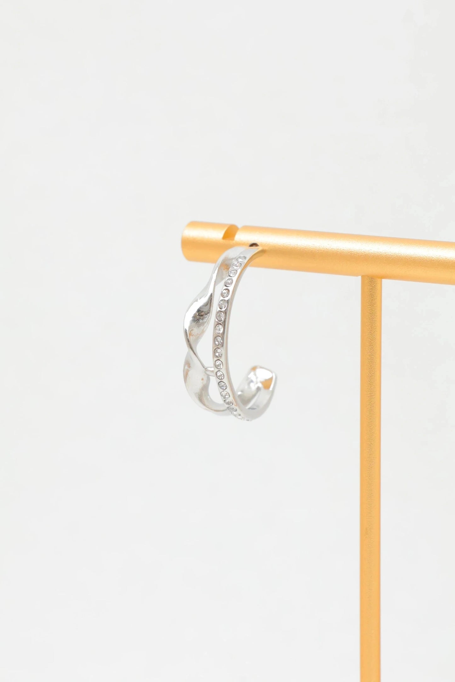 Boucles d’oreilles en acier inoxydable