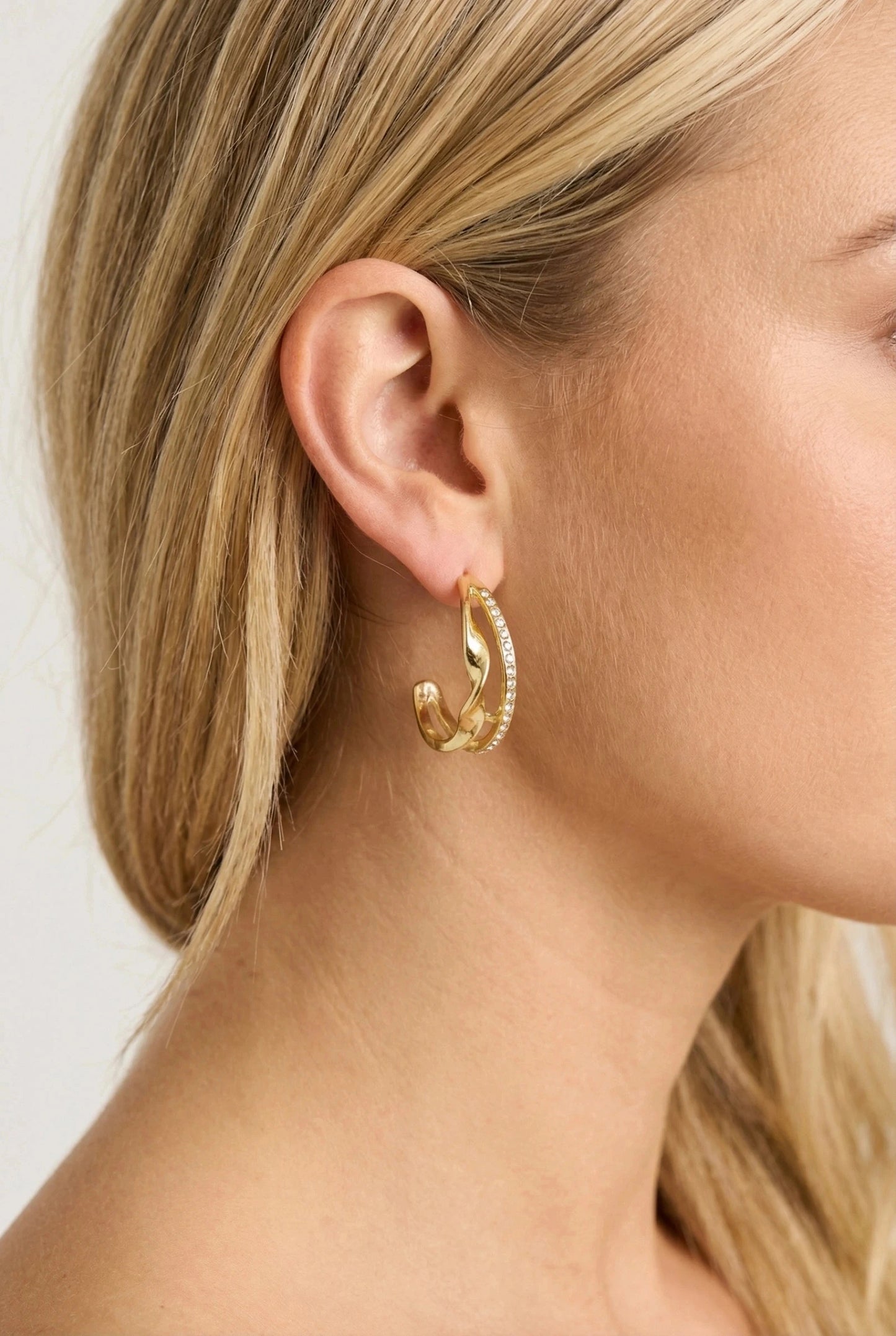 Boucles d’oreilles en acier inoxydable