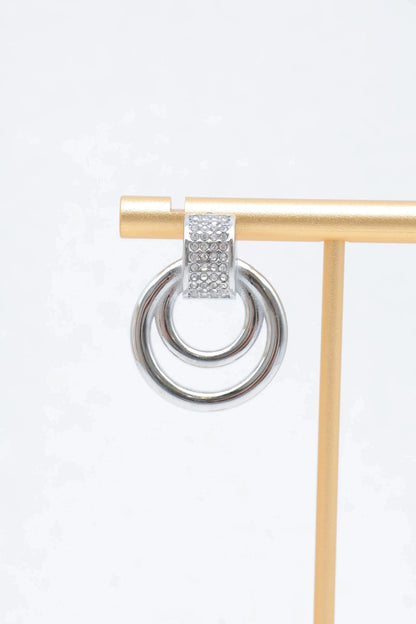 Boucles d’oreilles en acier inoxydable