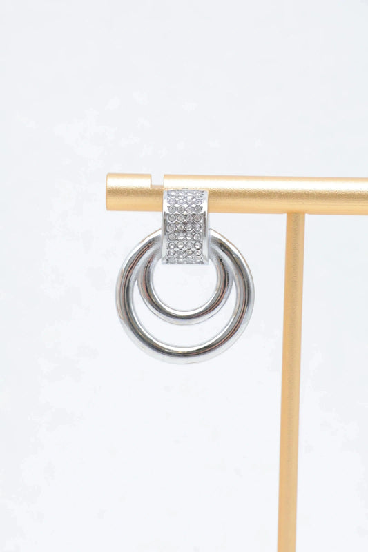 Boucles d’oreilles en acier inoxydable