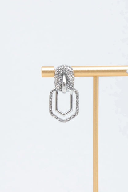 Boucles d’oreilles en acier inoxydable