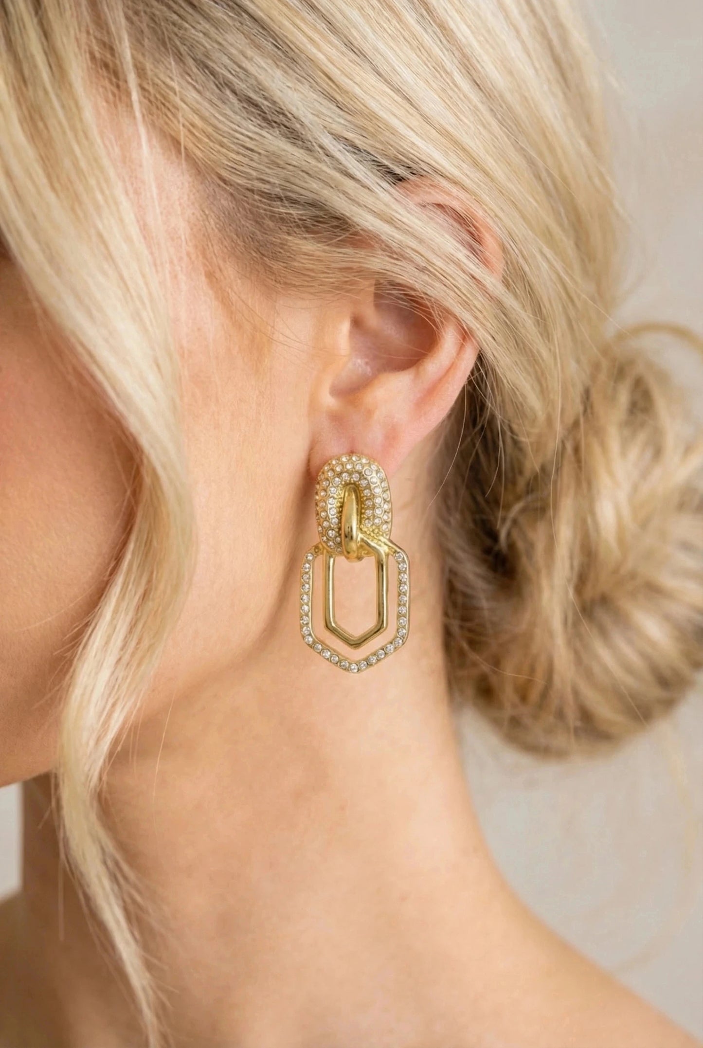 Boucles d’oreilles en acier inoxydable