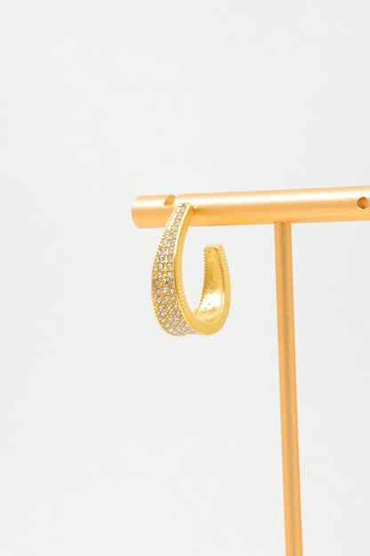 Boucles d’oreilles en acier inoxydable
