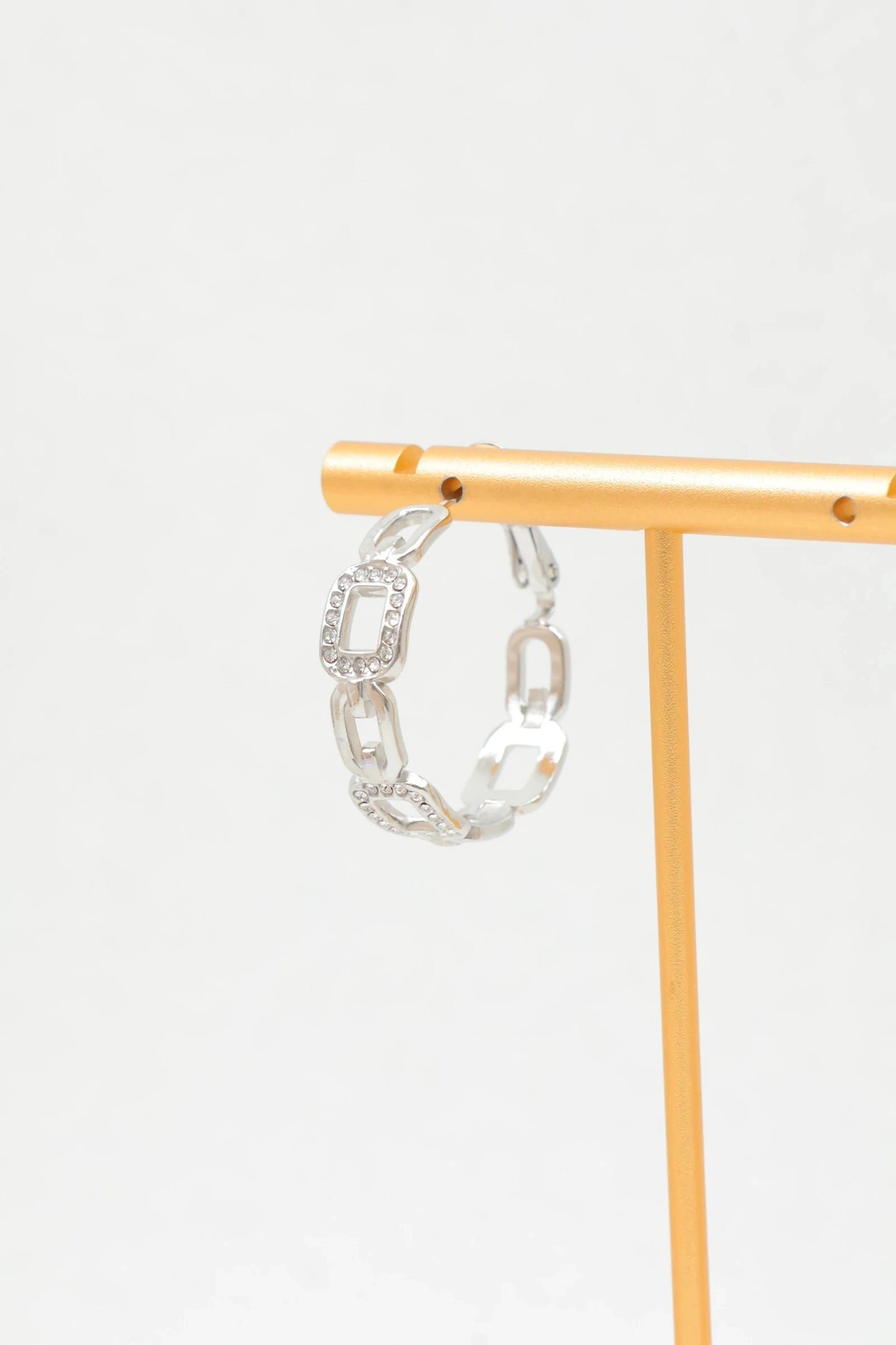 Boucles d’oreilles en acier inoxydable