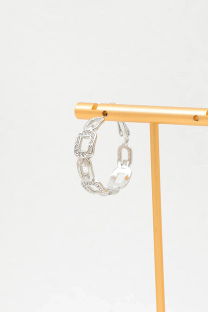 Boucles d’oreilles en acier inoxydable