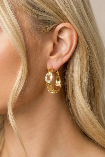 Boucles d’oreilles en acier inoxydable