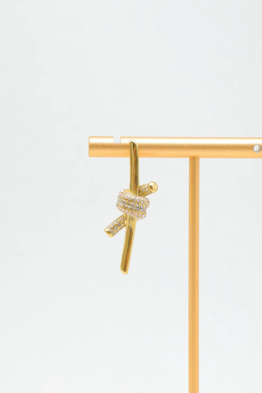 Boucles d’oreilles en acier inoxydable
