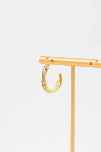 Boucles d’oreilles en acier inoxydable