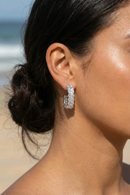 Boucles d’oreilles en acier inoxydable