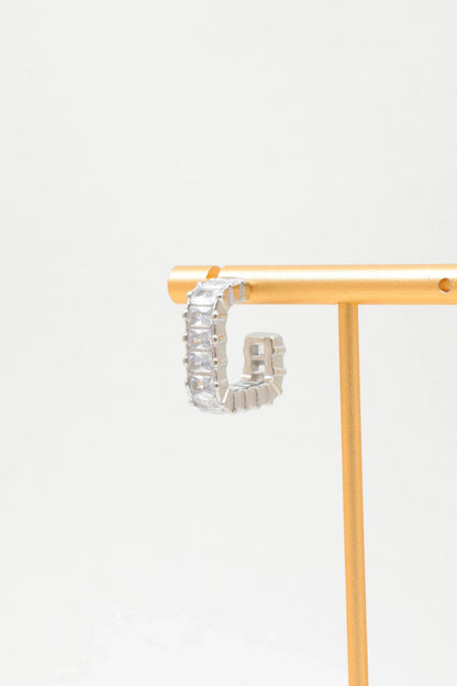 Boucles d’oreilles en acier inoxydable