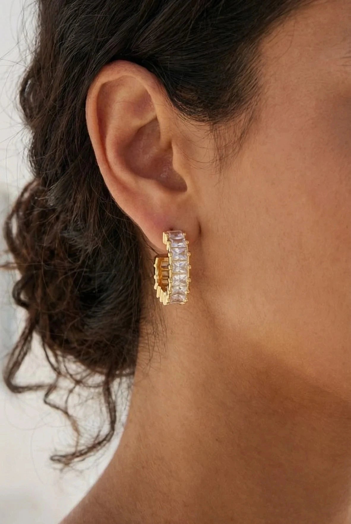 Boucles d’oreilles en acier inoxydable