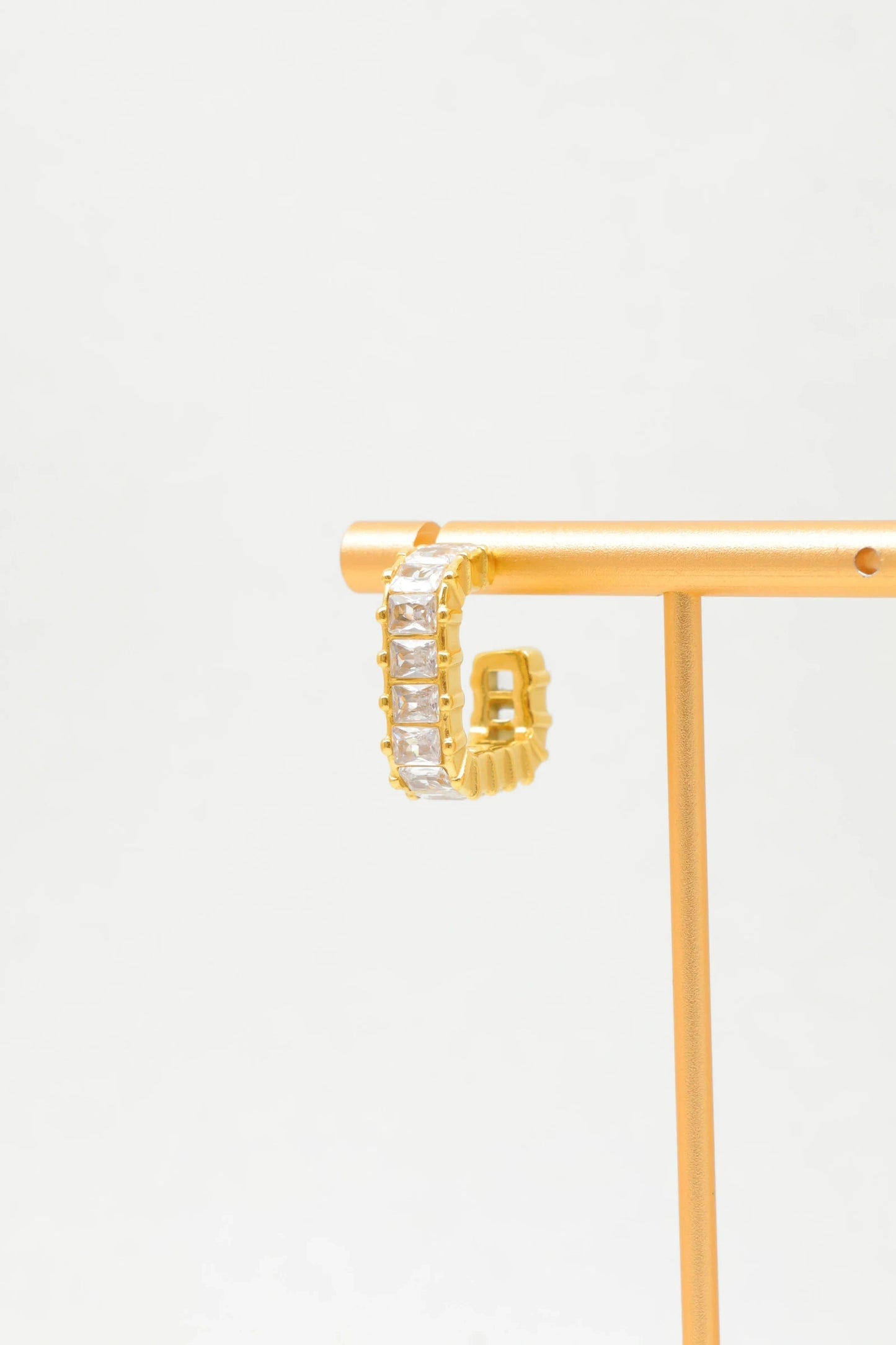 Boucles d’oreilles en acier inoxydable