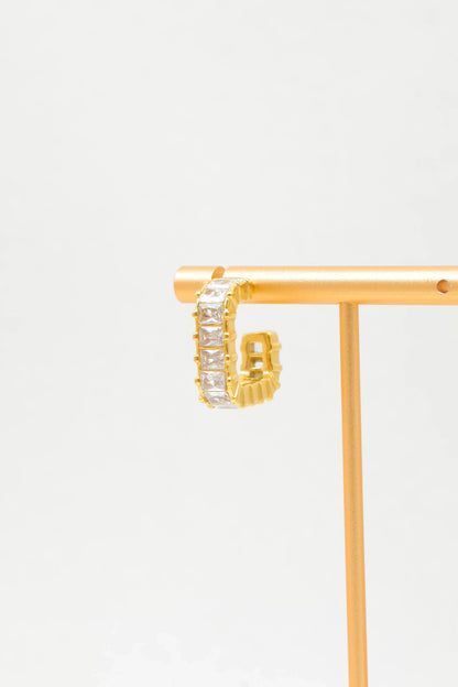 Boucles d’oreilles en acier inoxydable