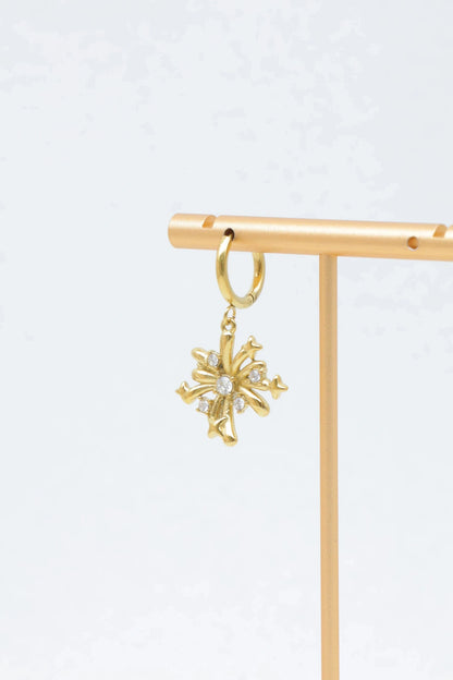 Boucles d’oreilles en acier inoxydable