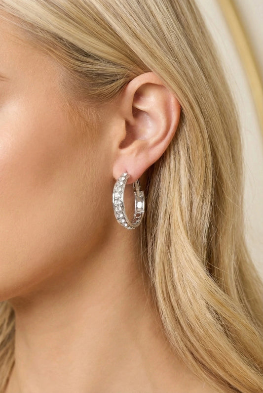 Boucles d’oreilles en acier inoxydable