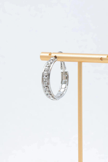 Boucles d’oreilles en acier inoxydable