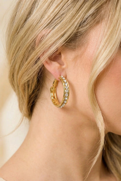 Boucles d’oreilles en acier inoxydable