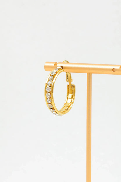 Boucles d’oreilles en acier inoxydable