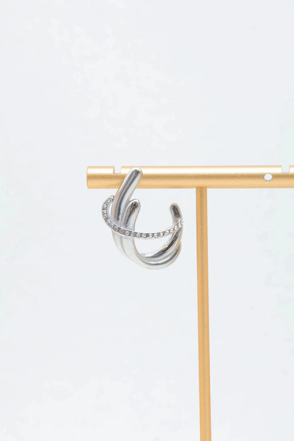 Boucles d’oreilles en acier inoxydable