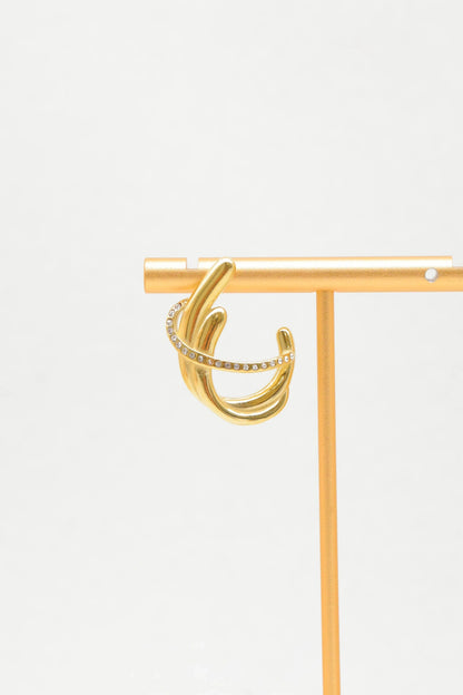 Boucles d’oreilles en acier inoxydable