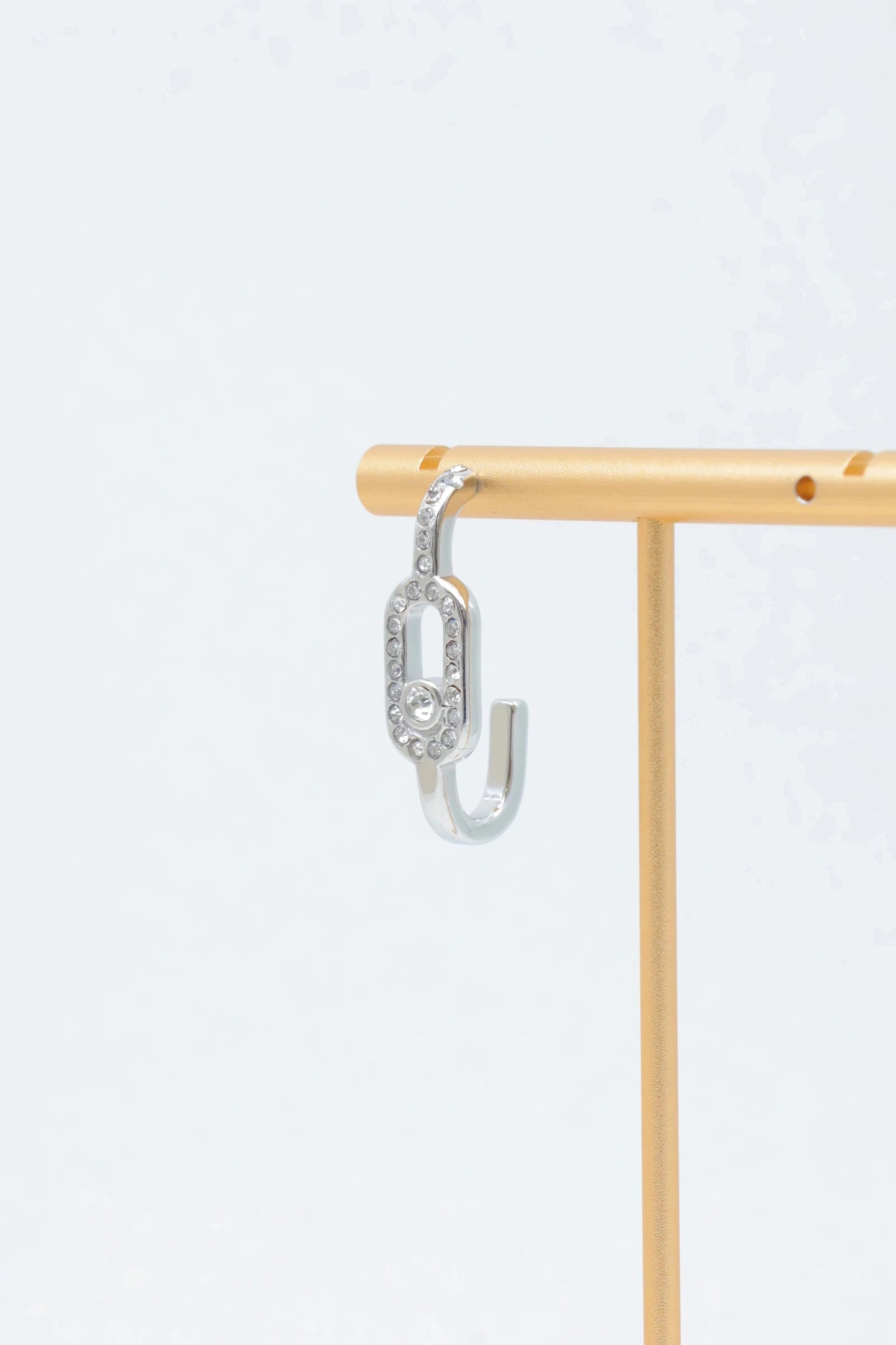 Boucles d’oreilles en acier inoxydable