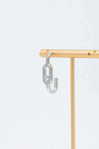Boucles d’oreilles en acier inoxydable