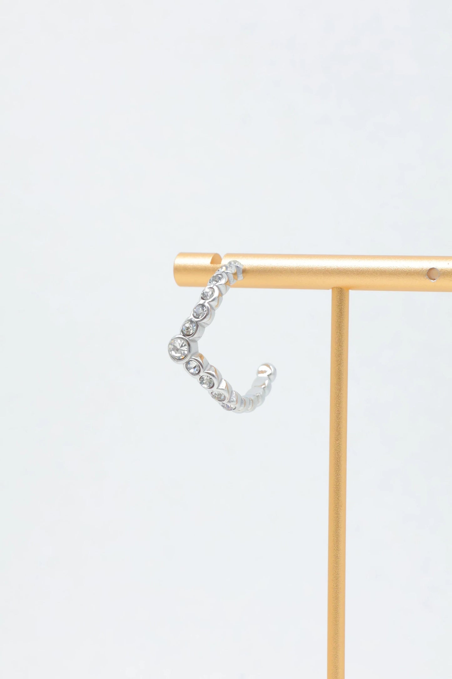 Boucles d’oreilles en acier inoxydable