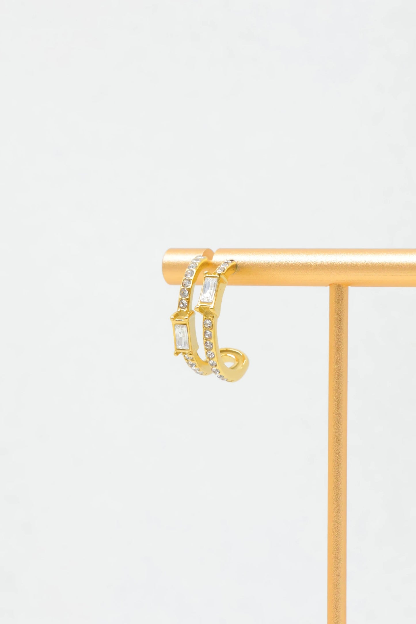 Boucles d’oreilles en acier inoxydable