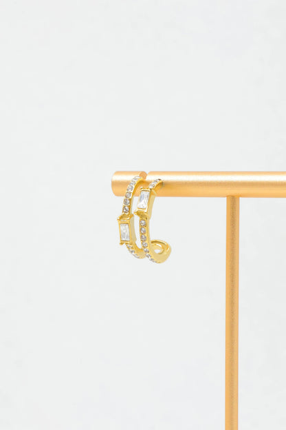Boucles d’oreilles en acier inoxydable